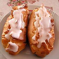 recette Eclairs à la vanille