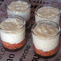 recette Riz au lait et compote de coing