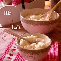 recette Riz au lait