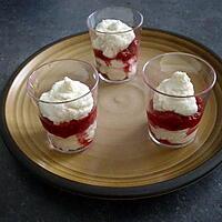 recette MOUSSES FRAMBOISE ET CHOCOLAT BLANC