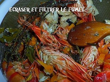 Recette de Fumet de poisson-crustacé