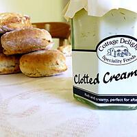 recette Scones à la clotted cream et confiture