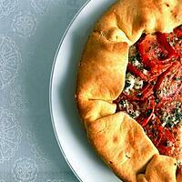 recette Tarte rustique tomate fourme d'ambert