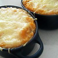 recette GRATINS DE PATATES DOUCE INDIVIDUEL