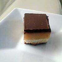 recette Gateau Twix ou Millionaire's Shortbread