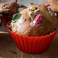 recette mini-muffins explosifs aux mini-Smarties