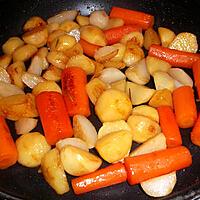 recette Navets et carottes caramélisés