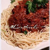 recette Spaghetti italien