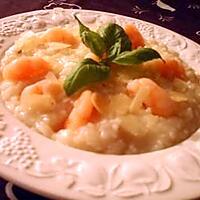 recette Risotto aux crevettes