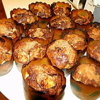 recette Muffins aux pommes et à la farine complète