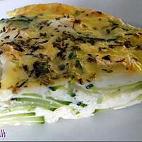 recette Clafoutis courgettes et chèvre