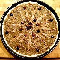 recette Pissaladière et sa pâte à pizza