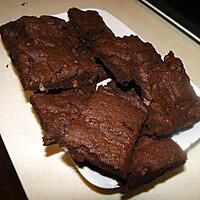 recette Brownies aux noix et à la farine d'avoine