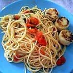 recette Spaghettis sauce tomate-roquette