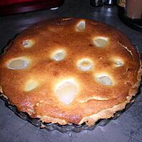 recette tarte amandine aux poires