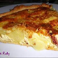 recette Quiche lardons, pommes de terre et comté