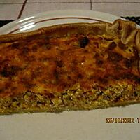 recette QUICHE AU POTIRON, CHAIR A SAUCISSE,RICOTTA