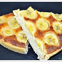 recette TARTE BANANE ET NOIX DE COCO