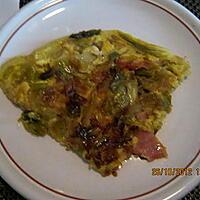 recette OMELETTE AUX  POIREAUX