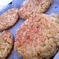 recette Rostis de coquillettes