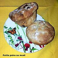 recette petits pains au muesli