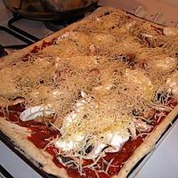 recette Pizza à la mozzarella de bufflonne