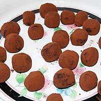 recette Truffes au chocolat