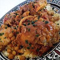 recette Cocotte de poulet à la marocaine