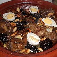 recette Tajine d'agneau aux pruneaux