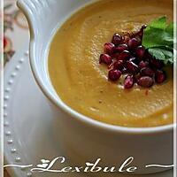 recette Velouté de courge butternut au lait de coco et au cari