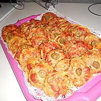 recette Minis pizzas