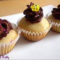 recette Cupcakes à la crème de marrons et chocolat