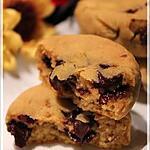 recette Biscuits à la citrouille et aux pépites de chocolat