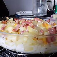 recette une tartiflette sous un dimanche de pluie