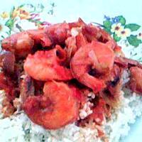 recette Cary camarons (crevettes)!