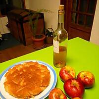 recette Moëlleux aux pommes et vin rosé