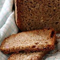 recette Pain de son de blé à la poire et au gingembre