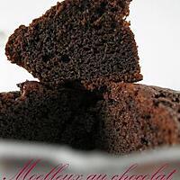 recette Moelleux au chocolat