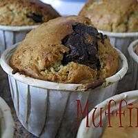 recette Muffins coeur chocolat