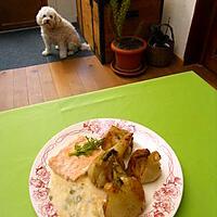 recette Pavé de saumon au fenouil "minute"