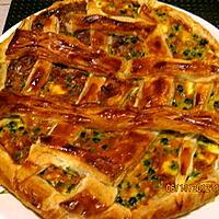 recette Quiche a la ricotta et petit pois