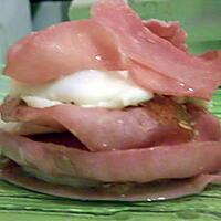 recette bacon et de oeuf