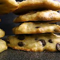 recette Banana & chocolate chips cookies