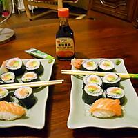 recette Makis au saumon