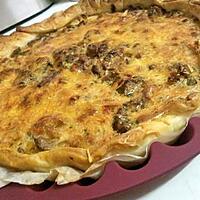 recette Quiche aux cépes