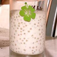 recette Perles de tapioca au lait de coco