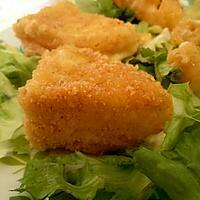 recette Camembert frit en salade