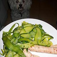 recette Tagliatelles de courgette