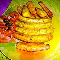 recette banane et manioc Frit