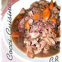 recette Civet de lapin chasseur